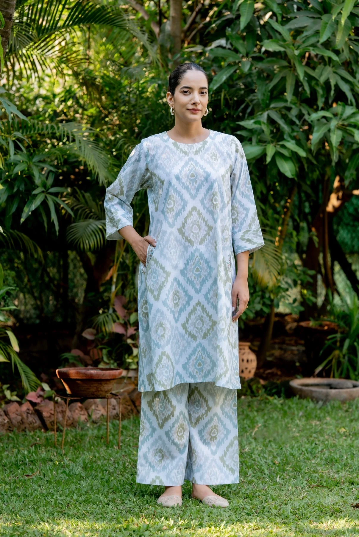 Ajrakh Neel Pair - Image 7
