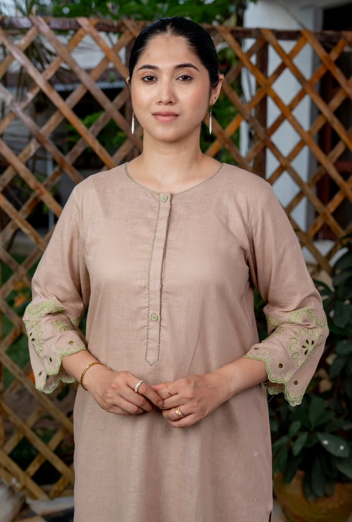 Coffee Form Kurta Set - Image 3