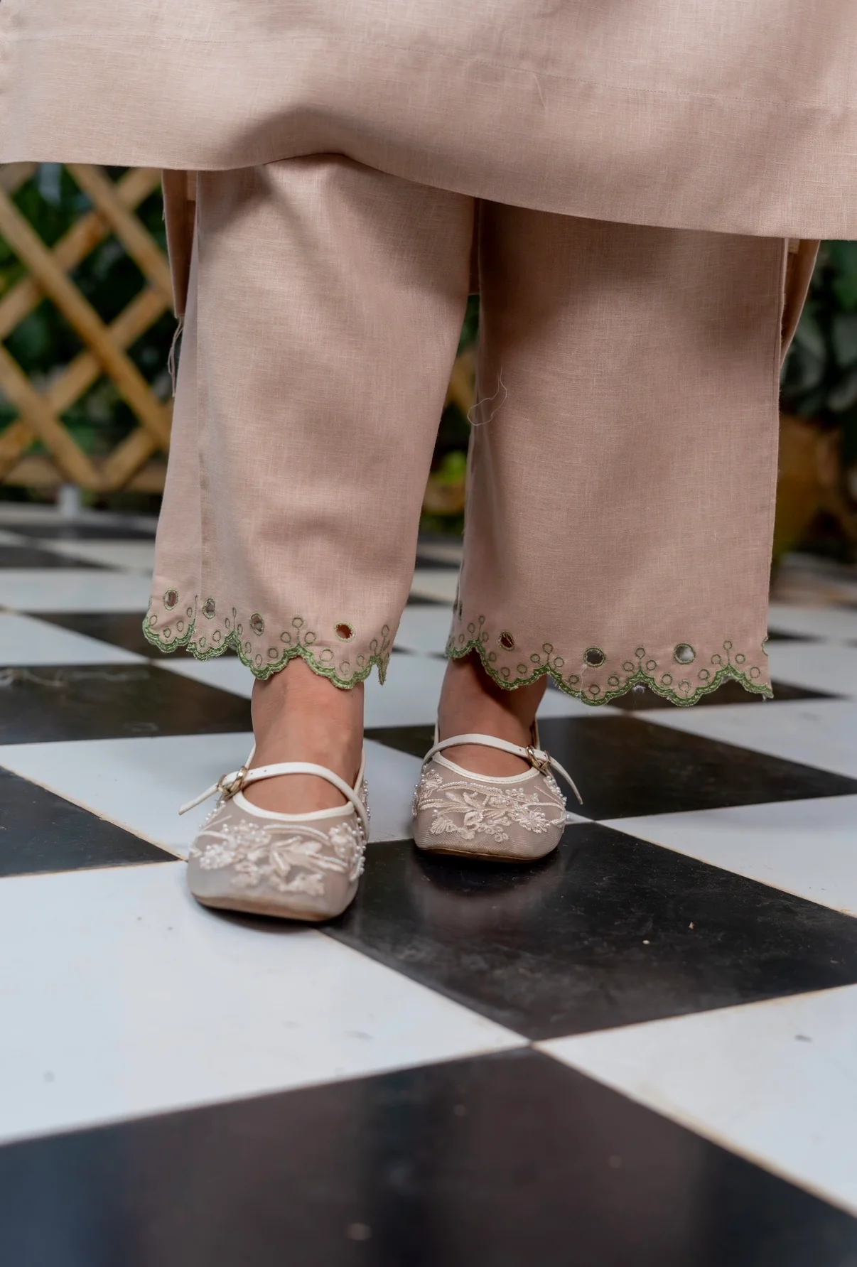 Coffee Form Kurta Set - Image 6