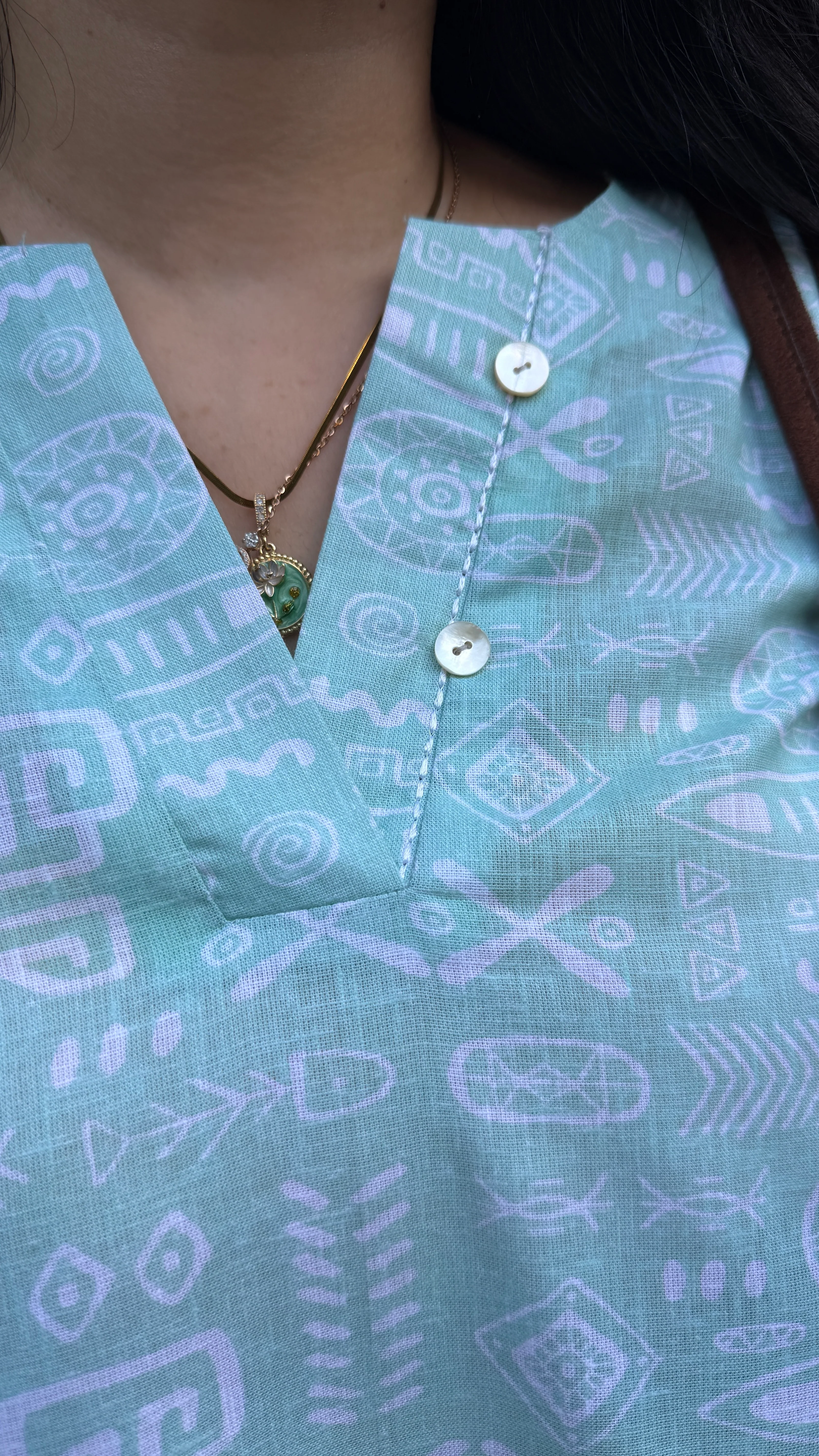 Emerald Green-White Pair - Image 3