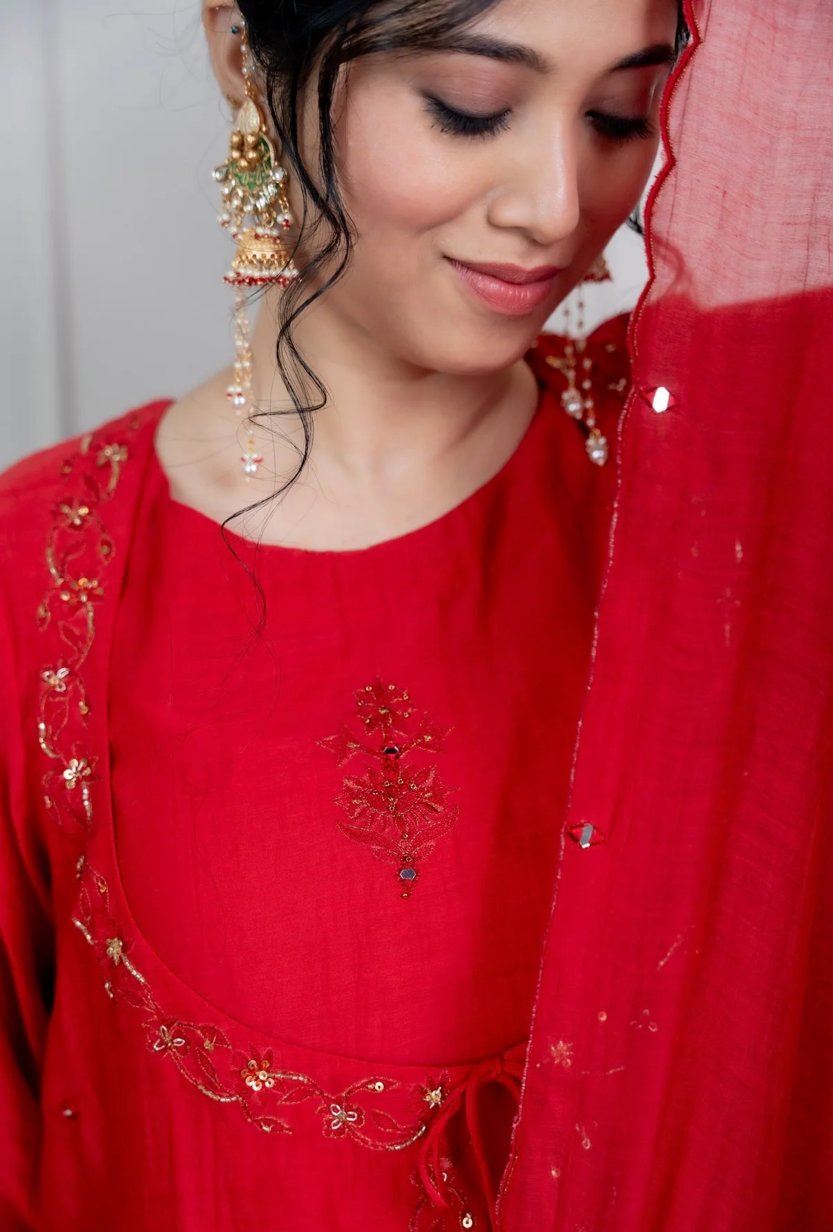 Gulbahar Chanderi Silk Set - Image 2
