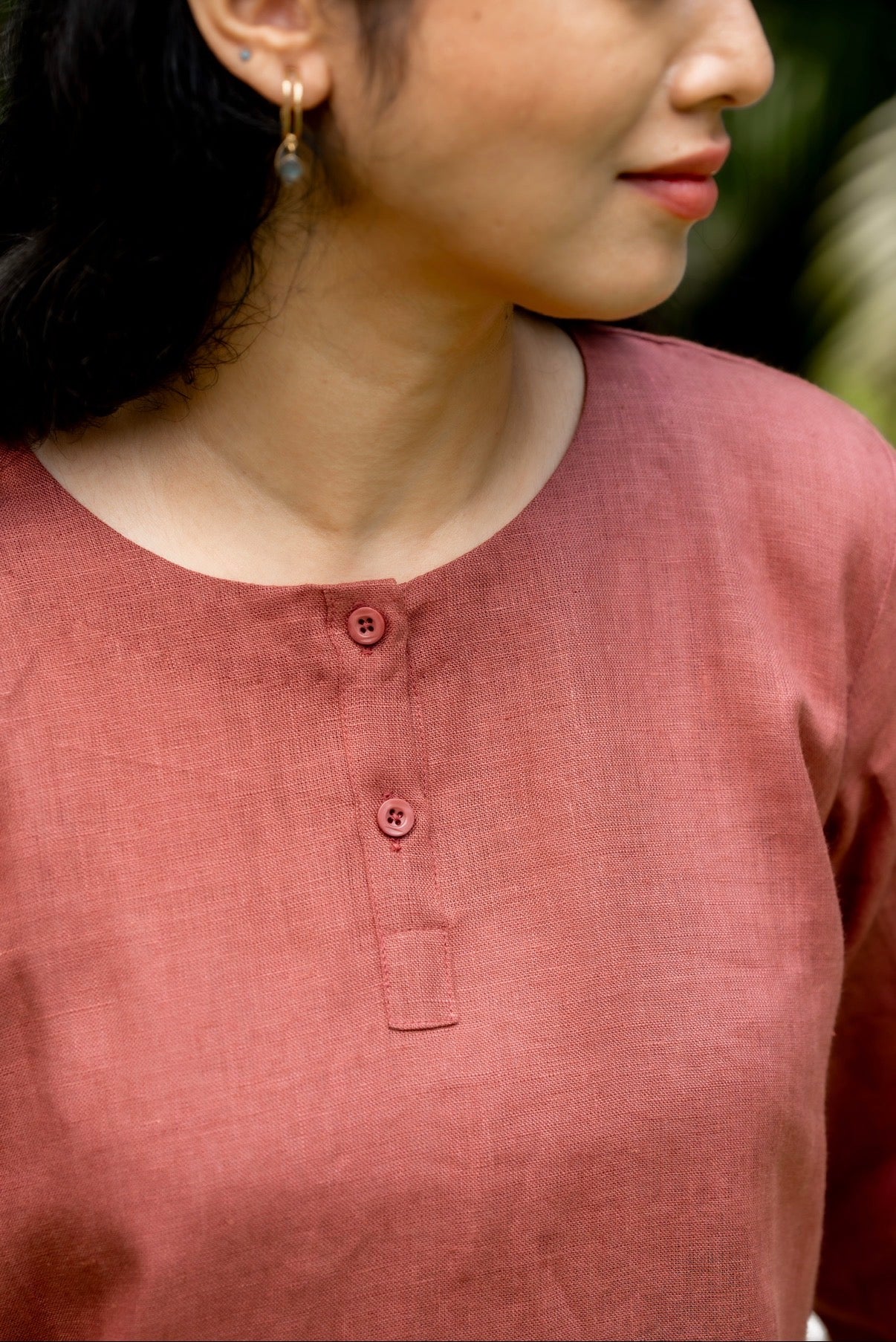 Marigold Rust Linen Co-ord Set - Image 5